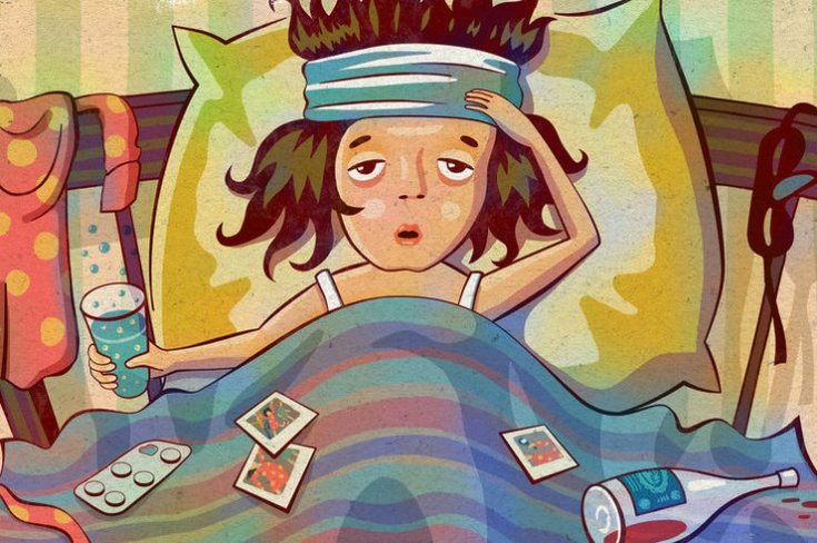 Активные точки для снятия похмельного синдрома Активные точки для снятия похмельного синдрома